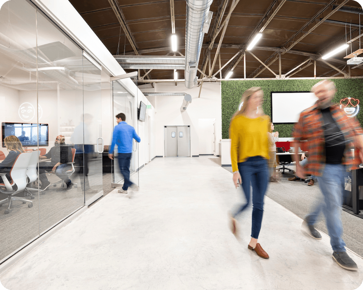 Who We Are 1 - Office space in action