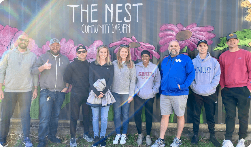The Nest - Team Volunteers 1