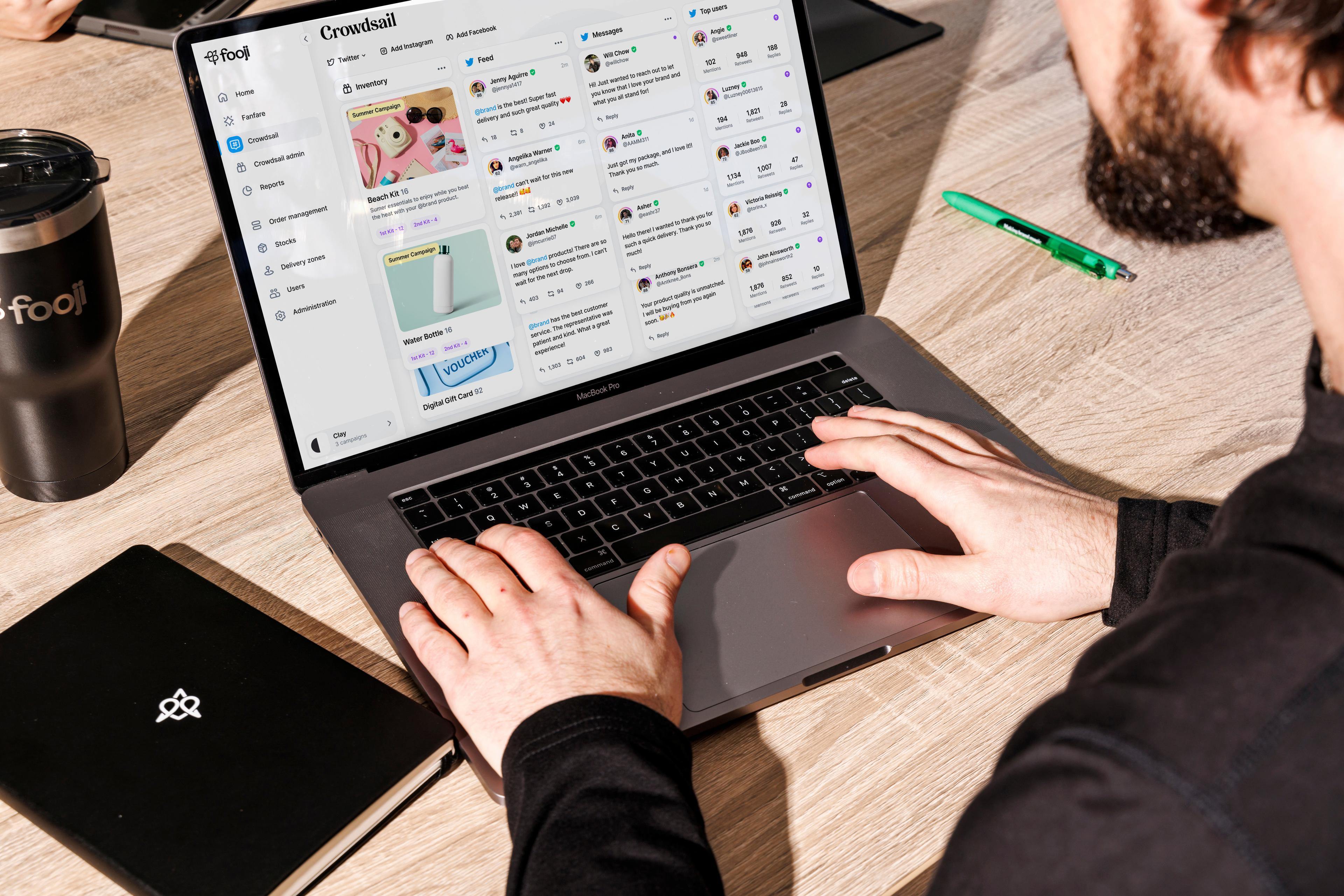 Fooji Launches Crowdsail, Highly Customized Platform for Digital Engagement and Social Gifting Image